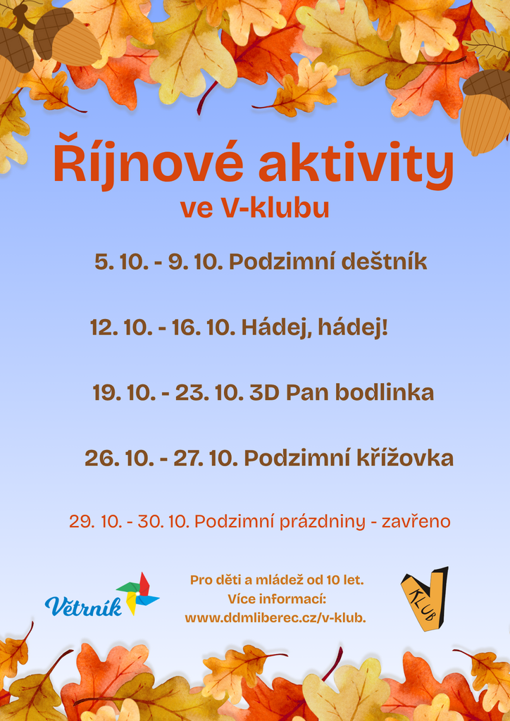Říjnové aktivity